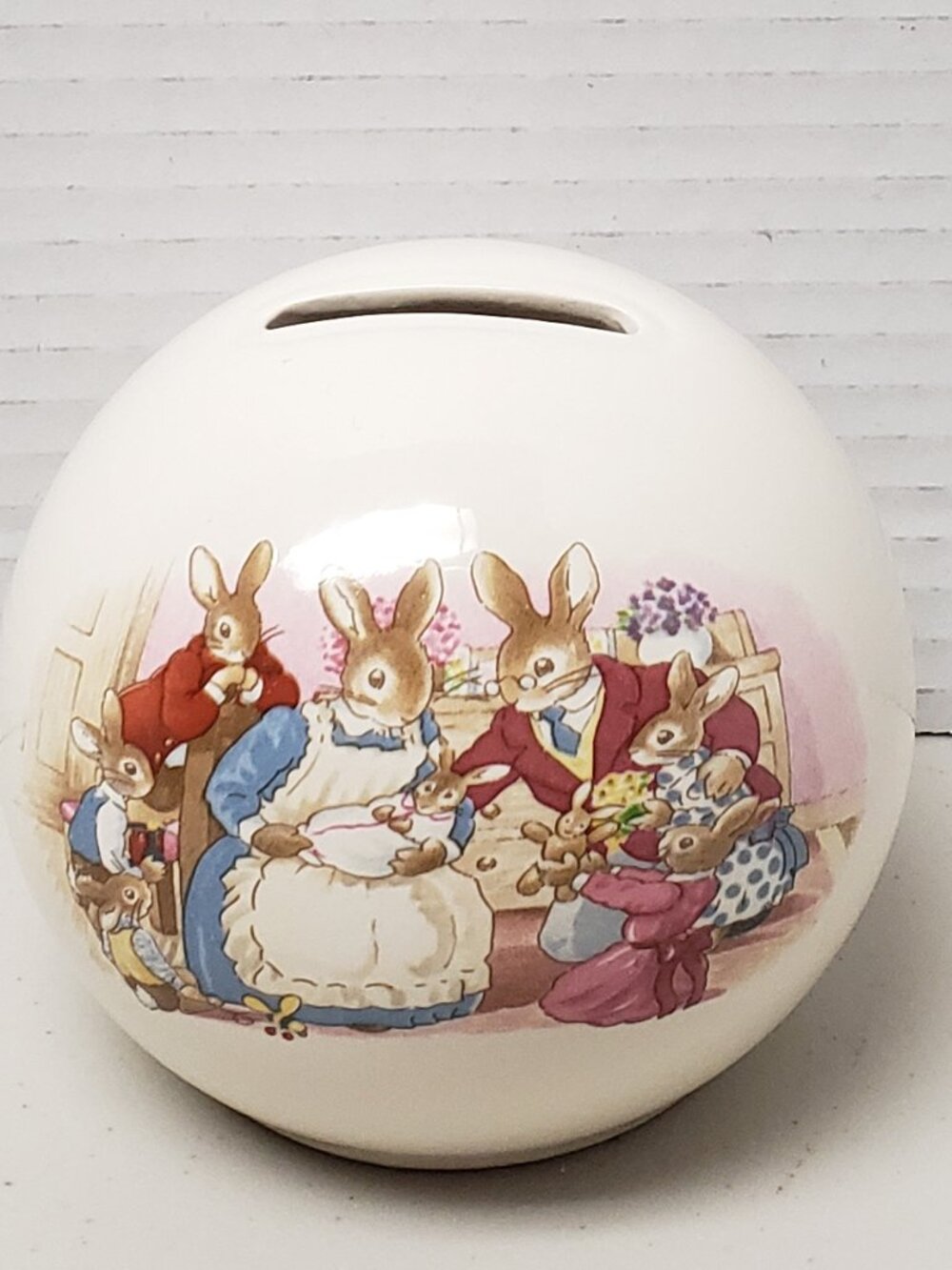 Royal Doulton Bunnykins Bank 'New Arrival'